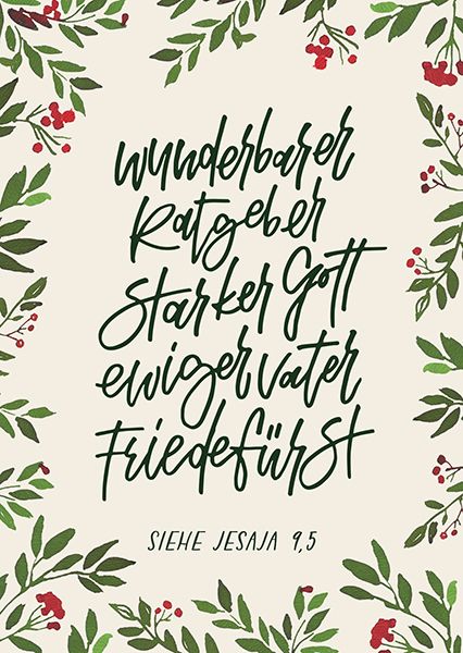 Postkarte "Wunderbarer Ratgeber"