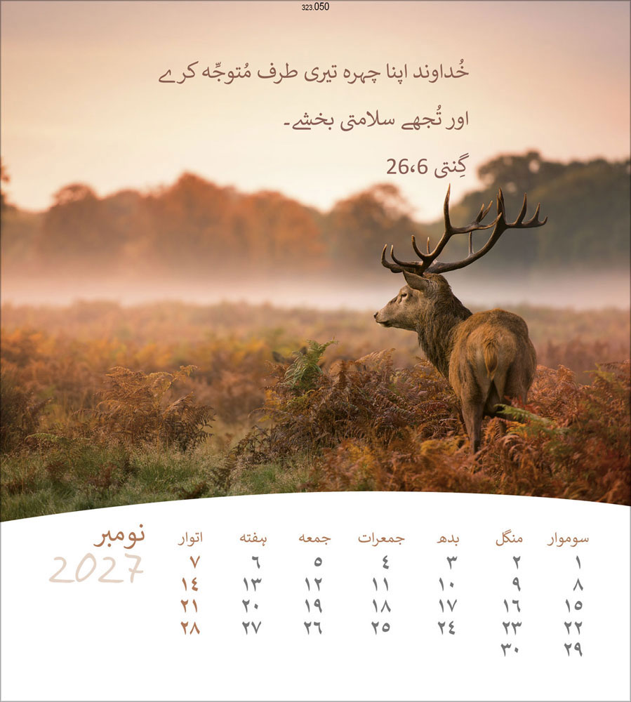 Leben für Dich 2027 - Verteilkalender (Urdu)