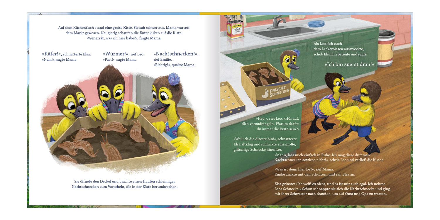 Elsa will die Erste sein