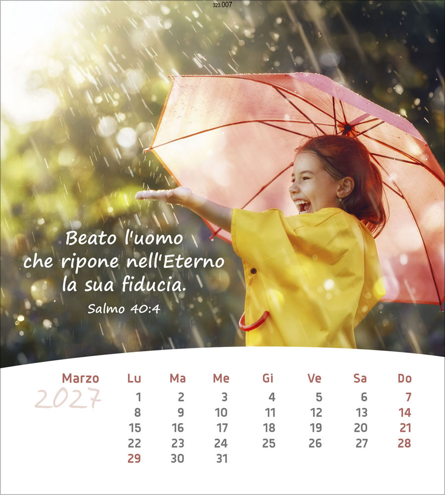 Leben für Dich 2027 - Verteilkalender (Italienisch)