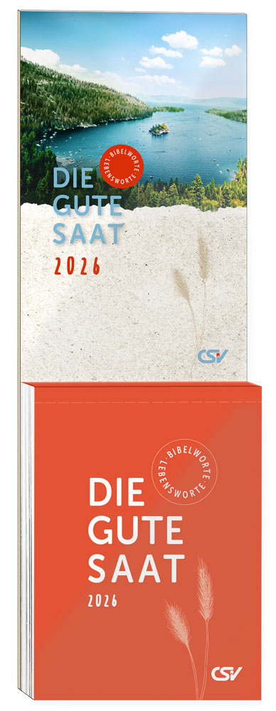 Die gute Saat 2026 - Abreißkalender "klein"
