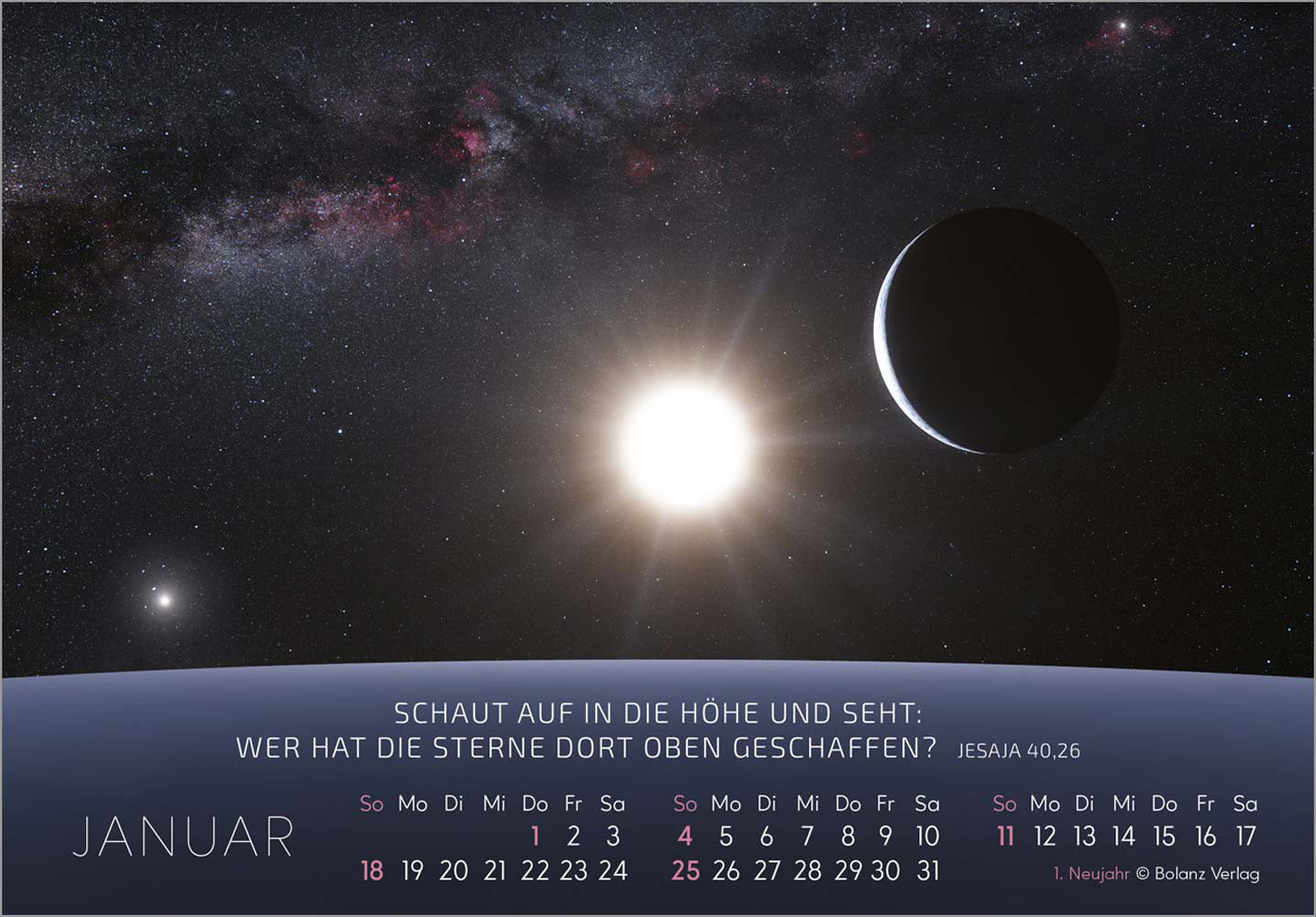 Du bist nicht fern 2026 - Panoramakalender Du bist nicht fern 2026 - Panoramakalender