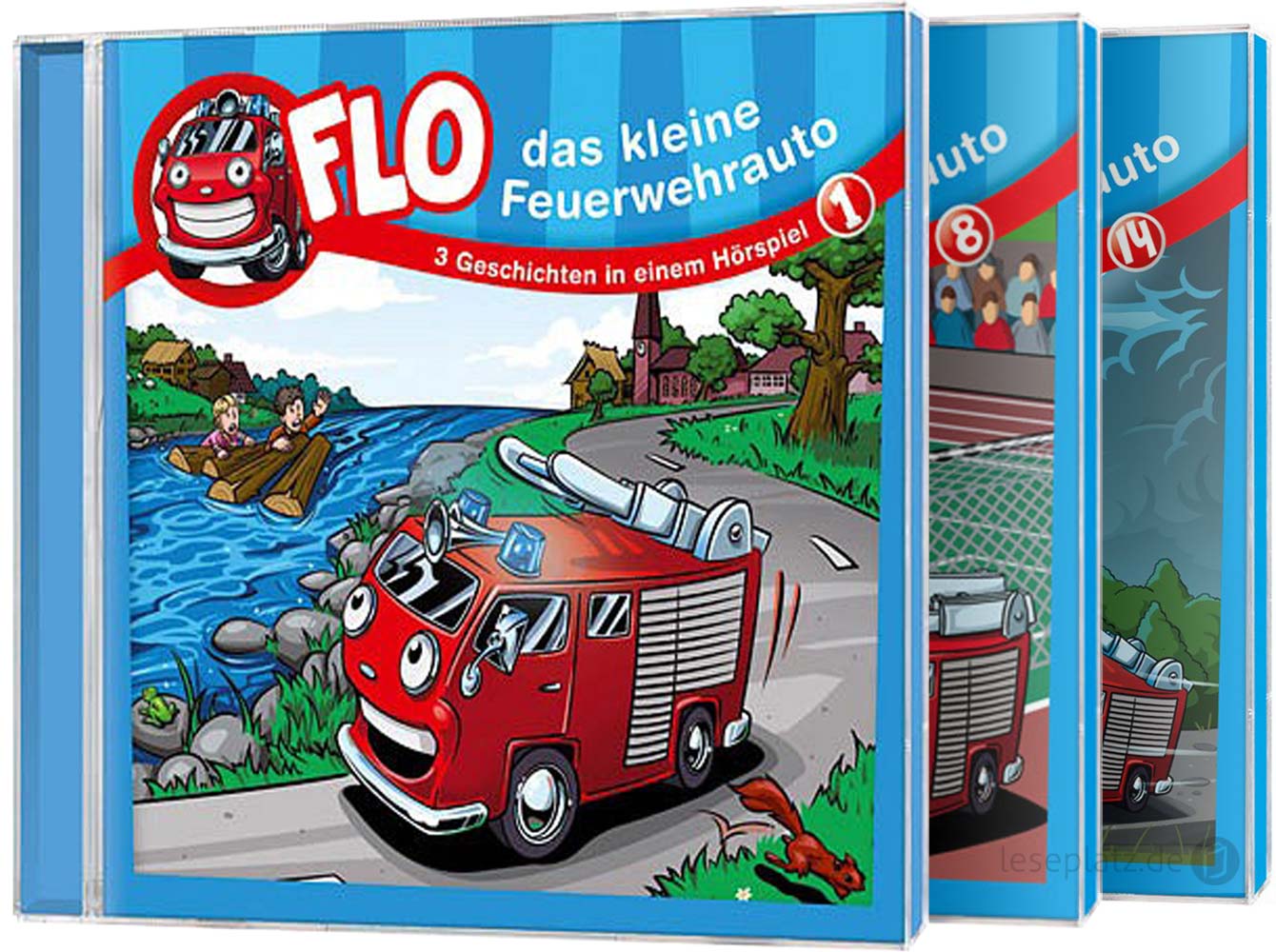 Flo - das kleine Feuerwehrauto - CD-Set 8