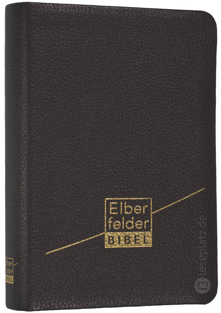 Elberfelder Bibel 2006 Taschenausgabe - Leder dunkelbraun