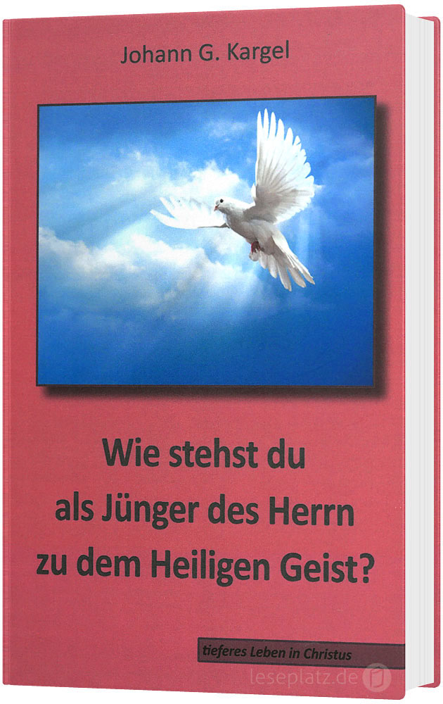 Wie stehst Du als Jünger des Herrn zum Heiligen Geist?