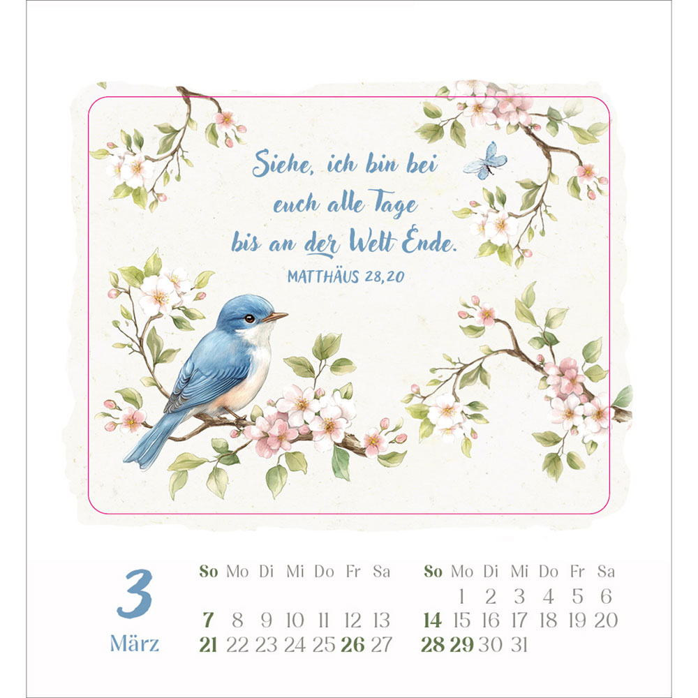 Kleine Freude im Herzen 2027 - Aufkleber-Kalender