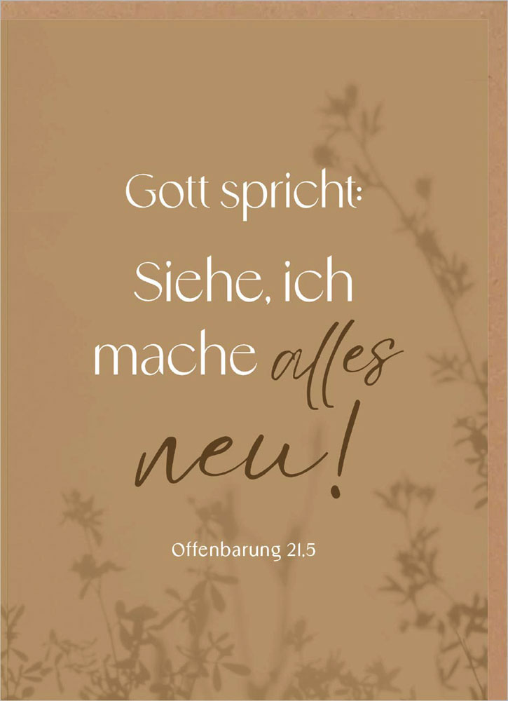 Faltkarte "Jahreslosung 2026"