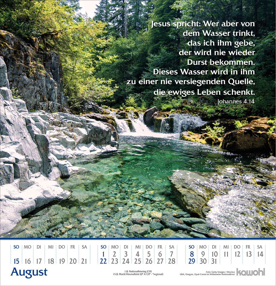 Glanz der Berge 2027 - Wandkalender