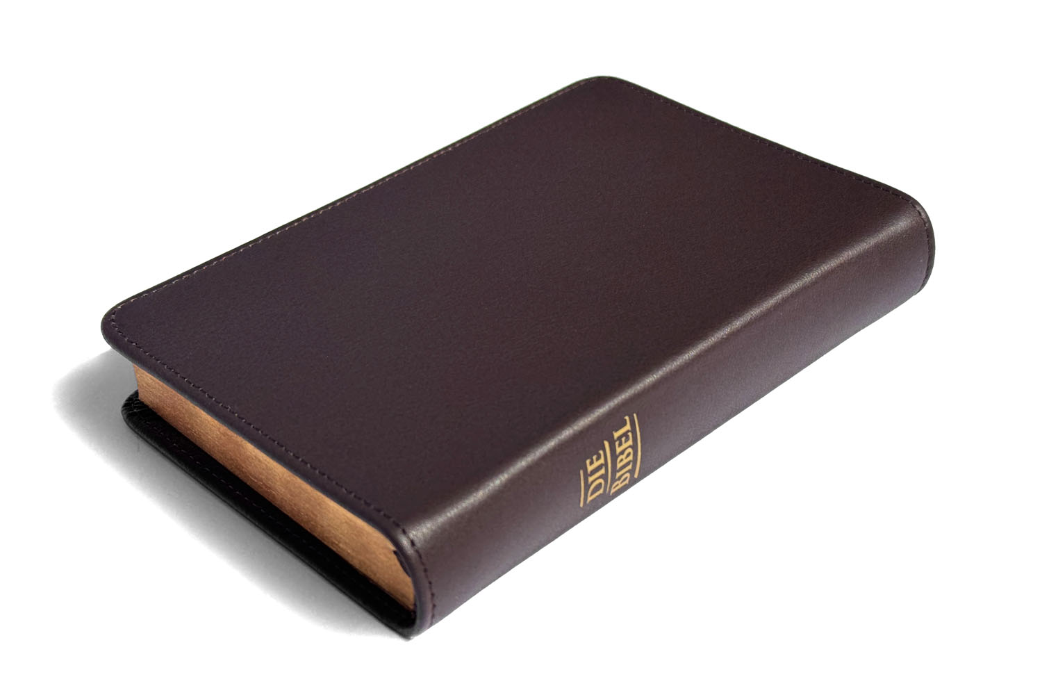 Elberfelder 2003 - Pocketausgabe Rindleder braun / Rotgoldschnitt