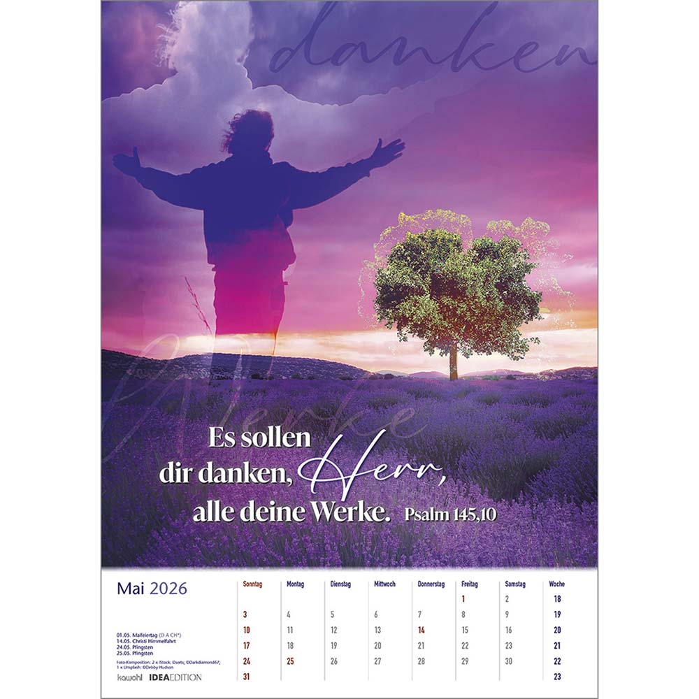 Auf seinem Weg 2026 - Wandkalender