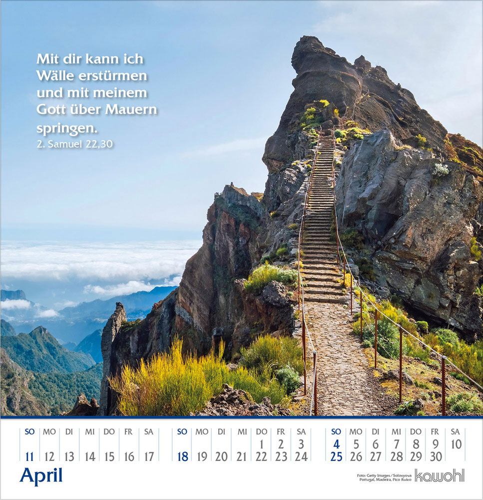 Glanz der Berge 2027 - Wandkalender