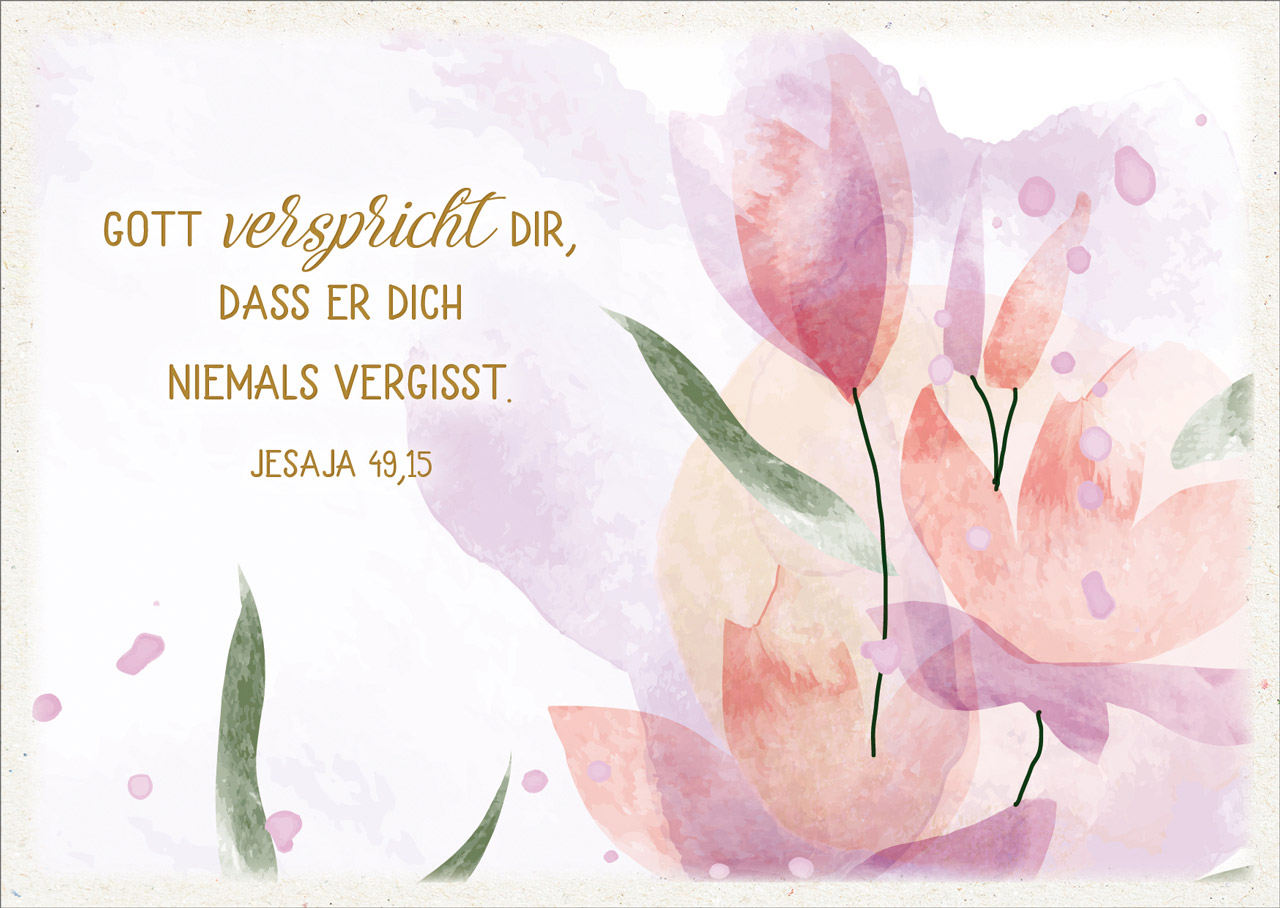 Postkarte "Gott verspricht dir"