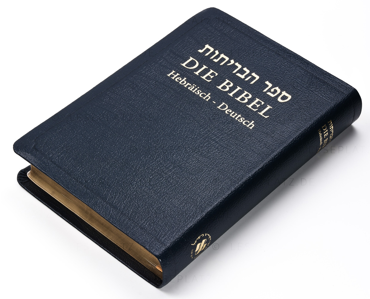 Die Bibel - Hebräisch-Deutsch (Leder / Goldschnitt)