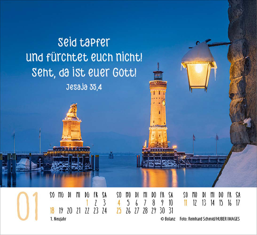 Licht der Welt 2026 - Minikalender
