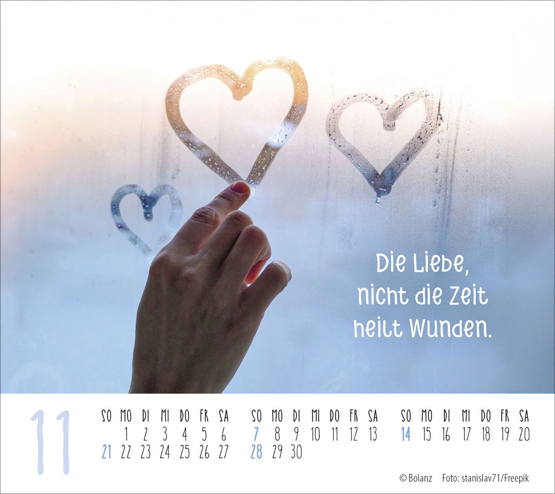 Gute Wünsche für dich 2027 - Tischkalender