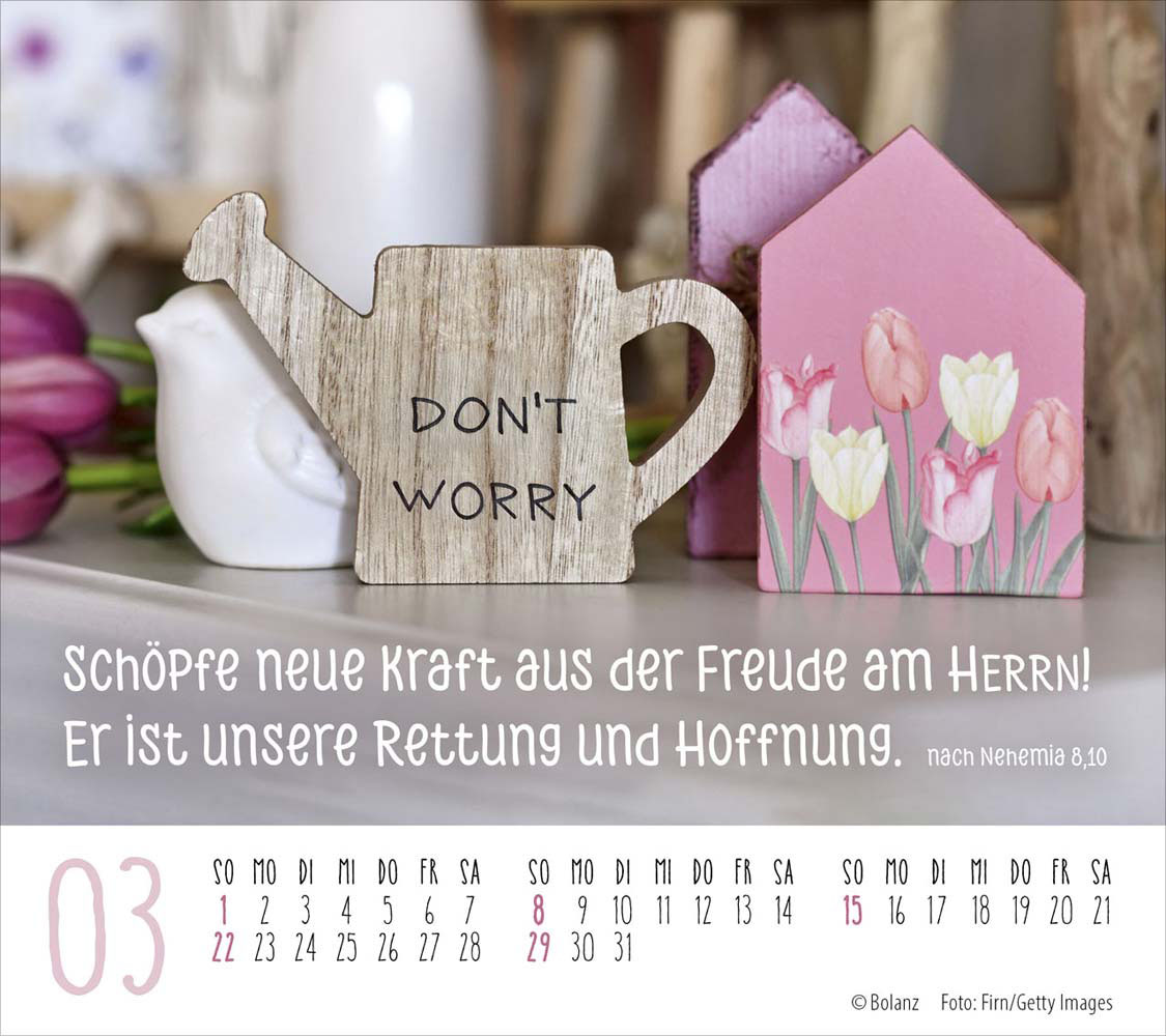 Gute Wünsche für dich 2026 - Tischkalender Gute Wünsche für dich 2026 - Tischkalender