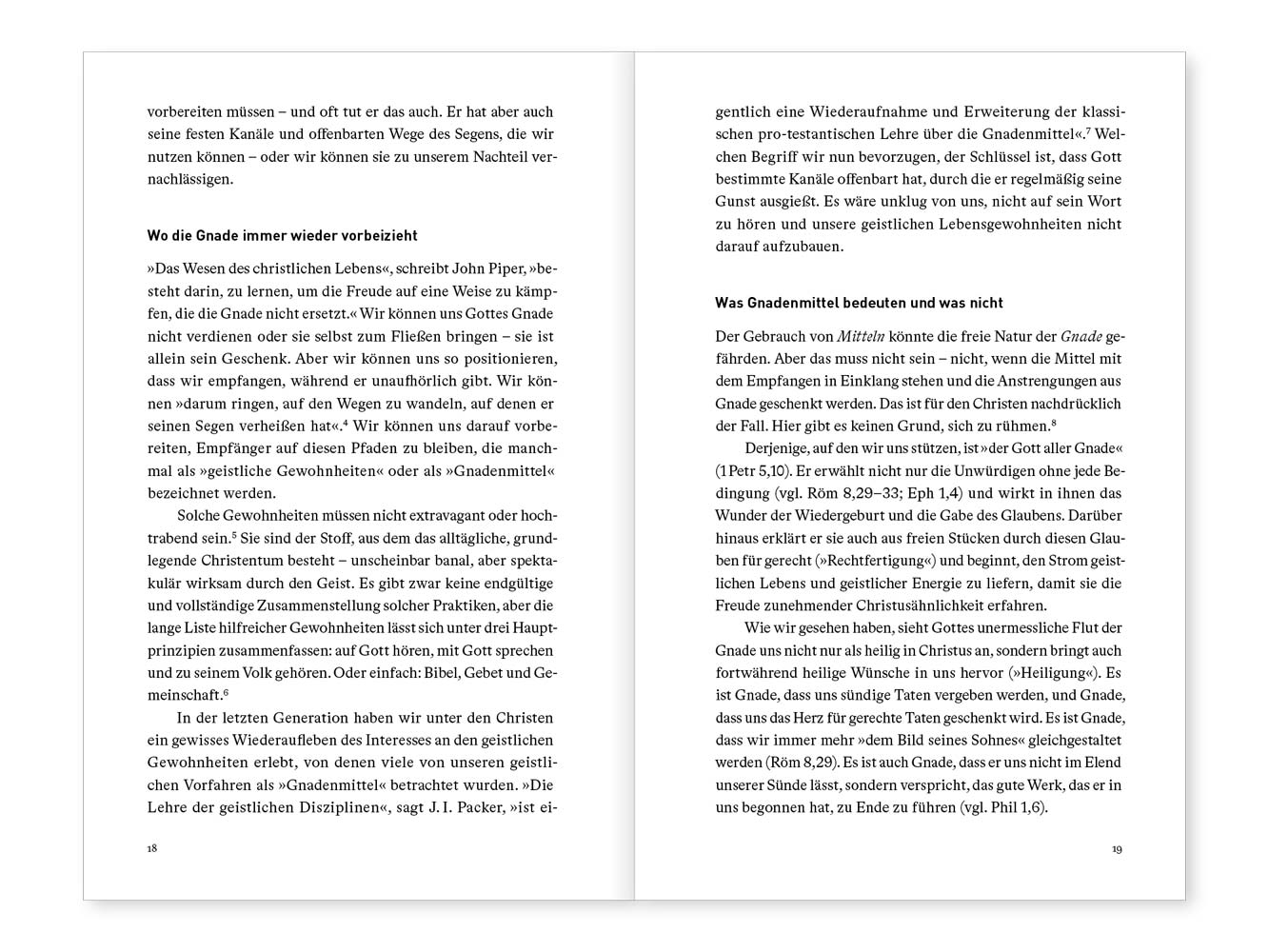 Geistliche Gewohnheiten