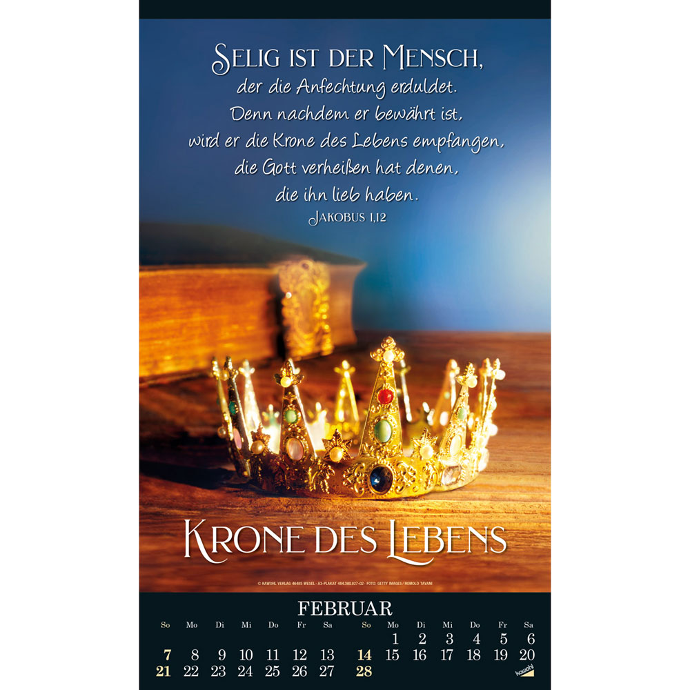 Alles in uns schweige 2027 - Wandkalender