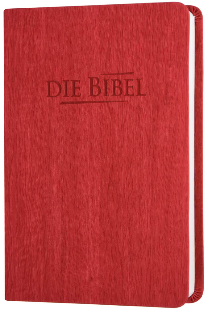 Elberfelder 2003 - Taschenausgabe / PU-Kunstleder rot