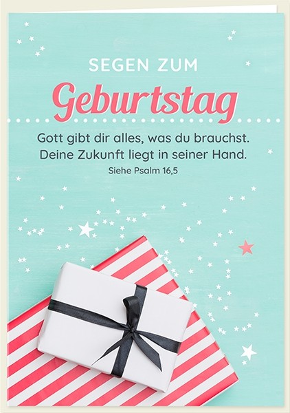 15-29460 Faltkarte "Gott gibt dir alles"