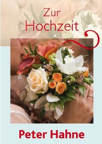 Zur Hochzeit - Grußbrief