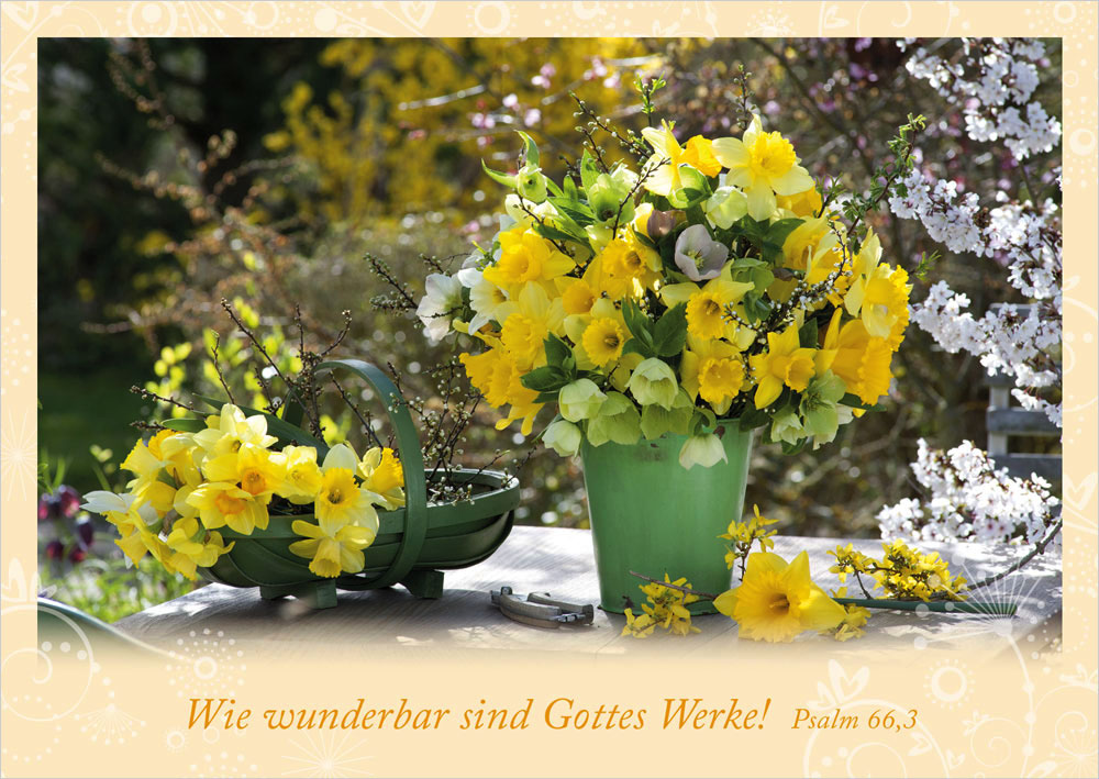 179731995 Postkarte "Wie wunderbar sind"