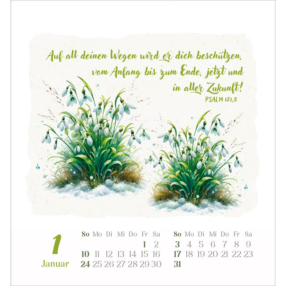 Kleine Freude im Herzen 2027 - Aufkleber-Kalender