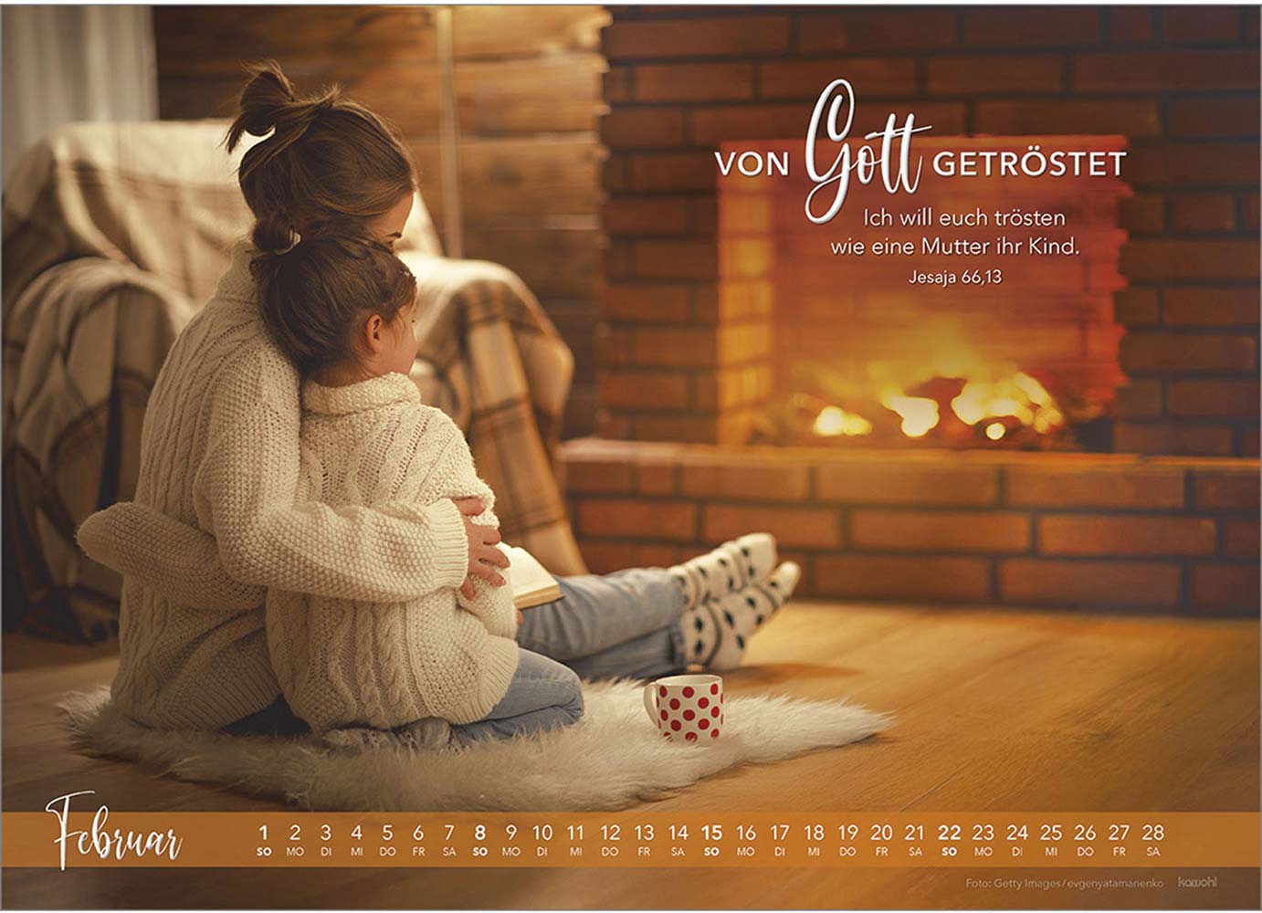 Die Liebe bleibt 2026 - Wandkalender