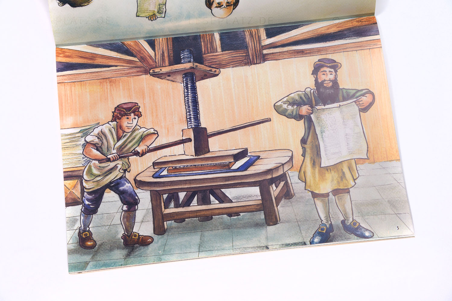 KEB3660_04 Martin Luther - Bilderheft mit Text und 12 farbigen Illustrationen, inkl. CD-ROM