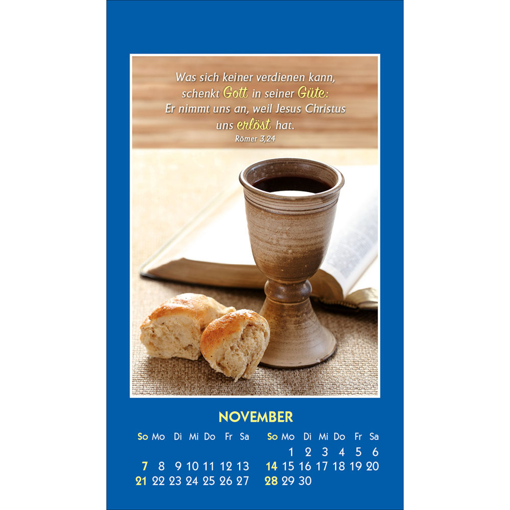 Gottes Wort - Licht für den Tag 2027 - Aufkleberkalender