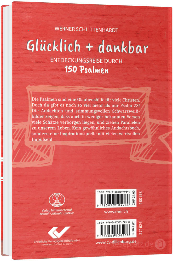 Glücklich + dankbar