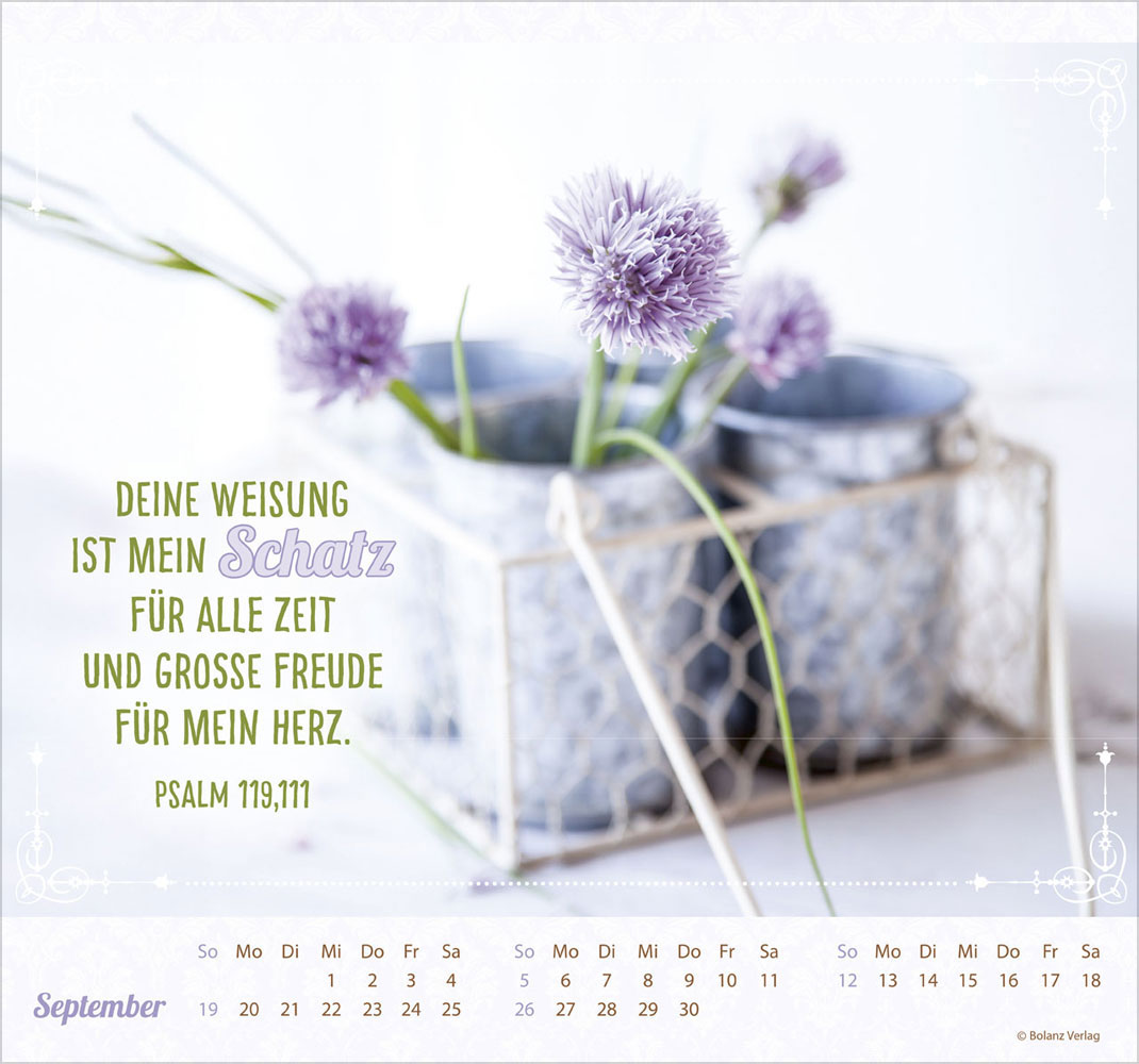 Am Anfang war das Wort 2027 - Wandkalender