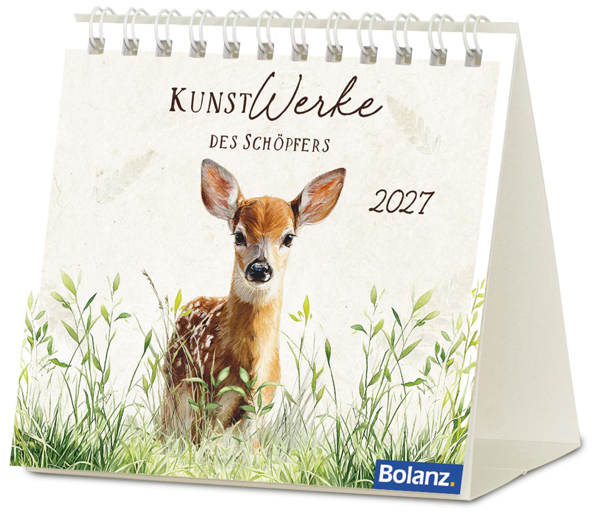 KunstWerke des Schöpfers 2027- Minikalender