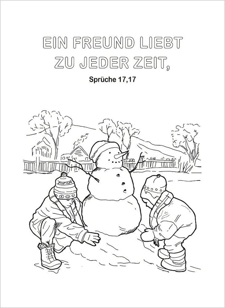 Malheft für Jungen