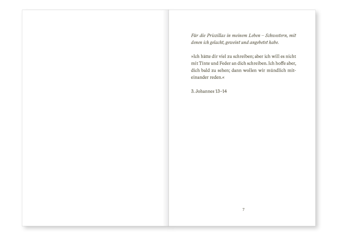 Ladies, wir sind Theologen!