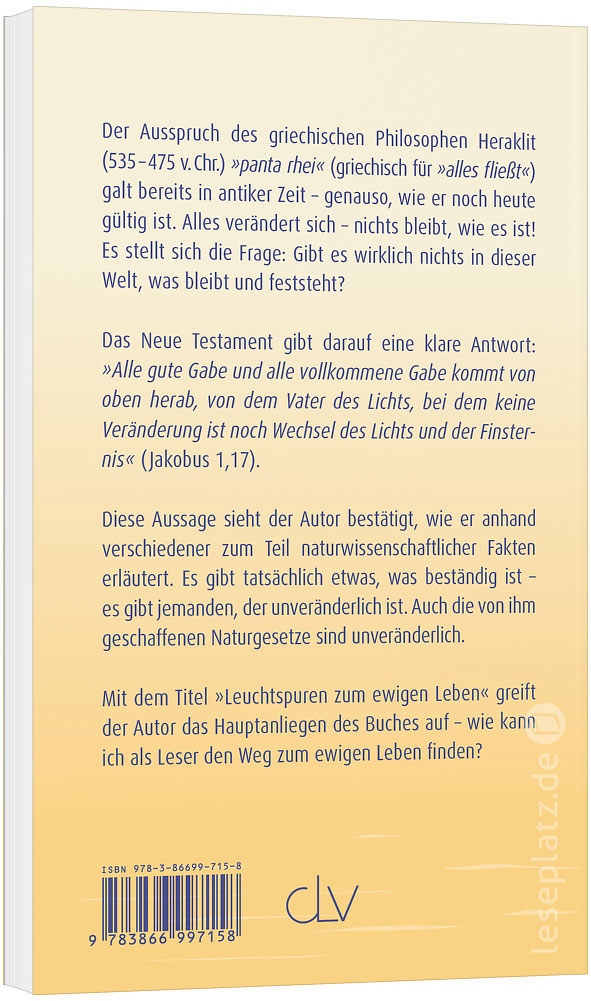 Leuchtspuren zum ewigen Leben