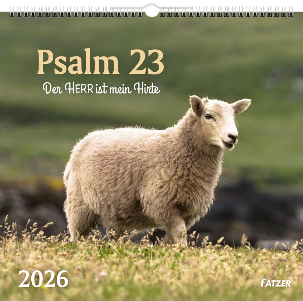 Psalm 23 - Wandkalender 2026