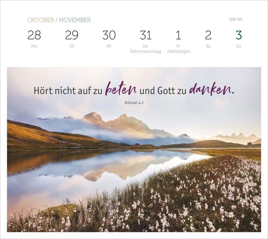 Grüne Wunder - blaue Weiten 2024 - Wochenplaner Grüne Wunder - blaue Weiten 2024 - Wochenplaner