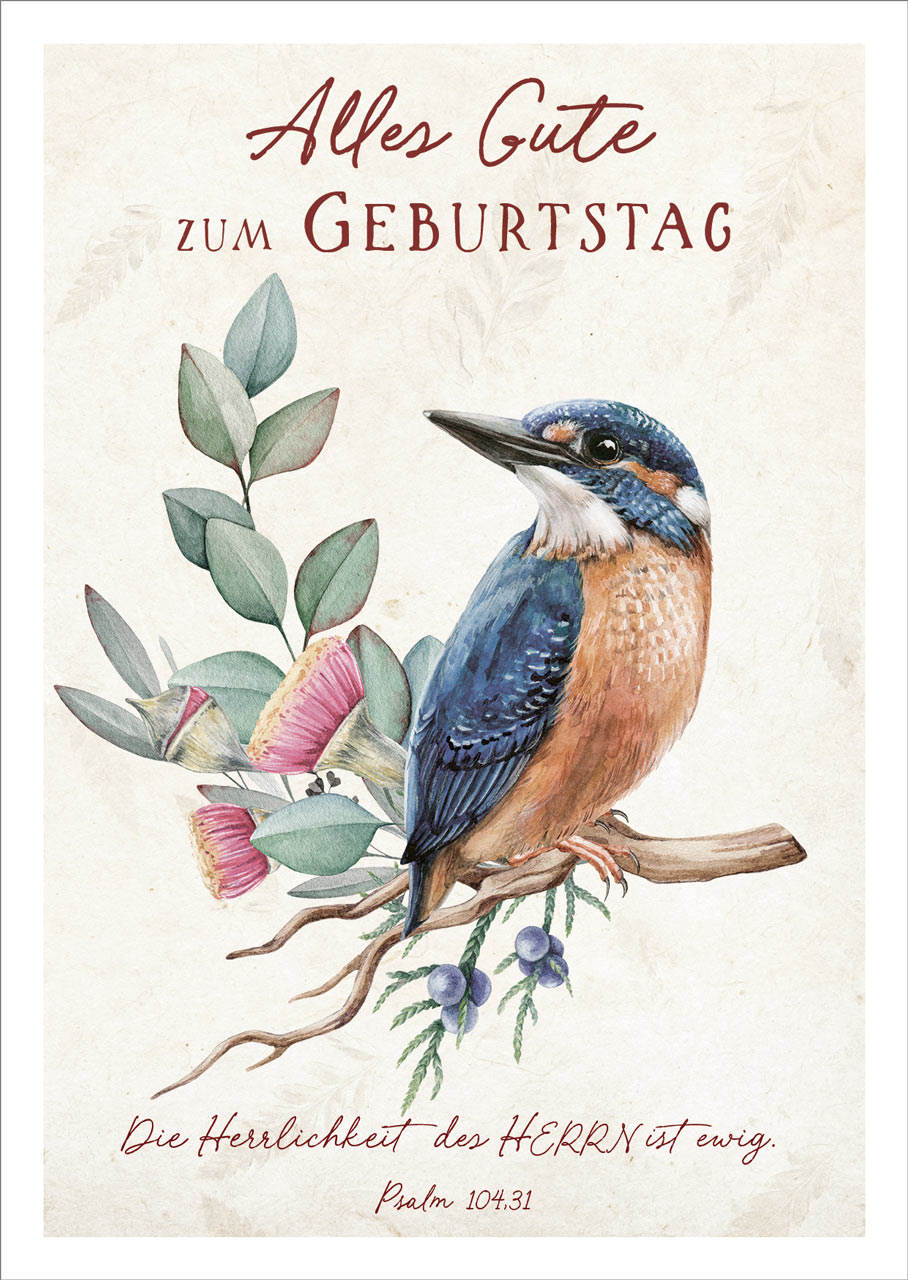 Postkarte "Alles Gute zum Geburtstag"