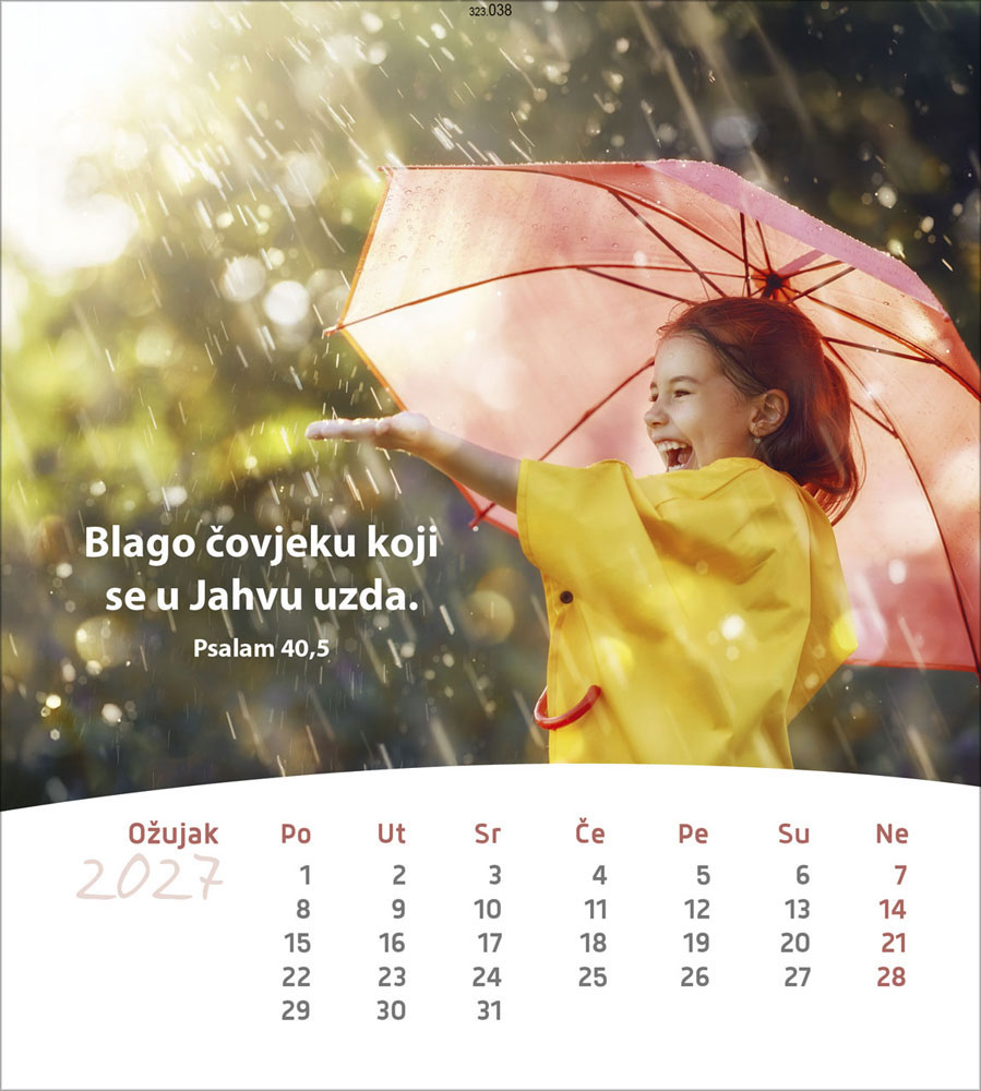 Leben für Dich 2027 - Verteilkalender (Kroatisch)