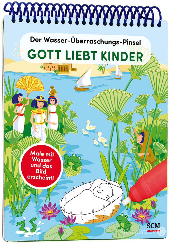 Der Wasser-Überraschungs-Pinsel - Gott liebt Kinder