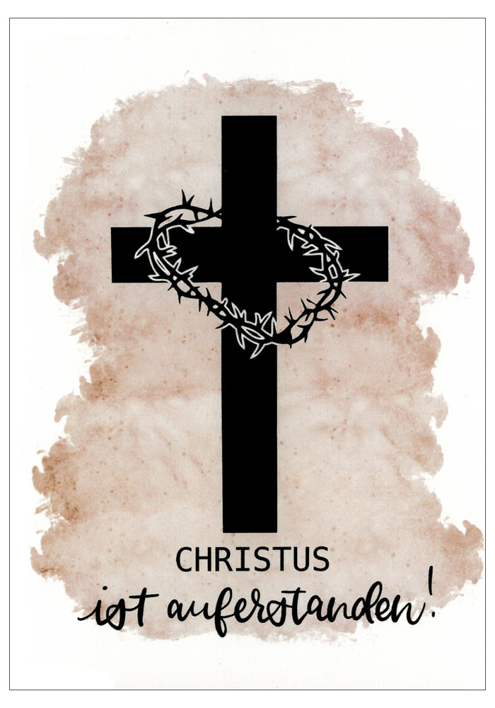 336254-Christus Postkarte "Christus ist auferstanden!"