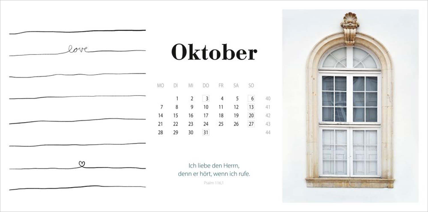 Dreiklang 2024 - Tischkalender Dreiklang 2024 - Tischkalender