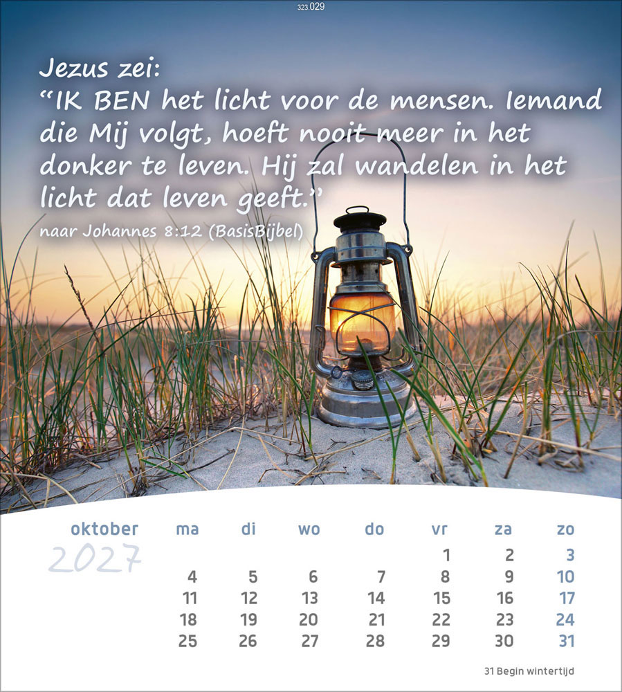 Leben für Dich 2027 - Verteilkalender (Niederländisch)