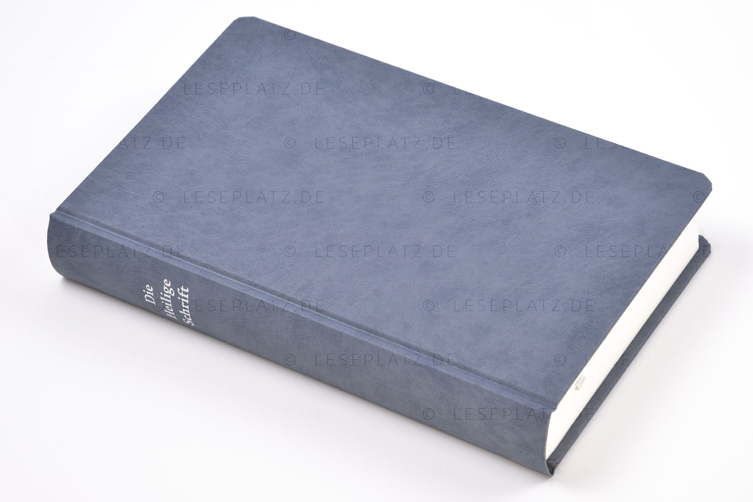 Elberfelder 2003 - Großdruckausgabe / Hardcover grau-blau