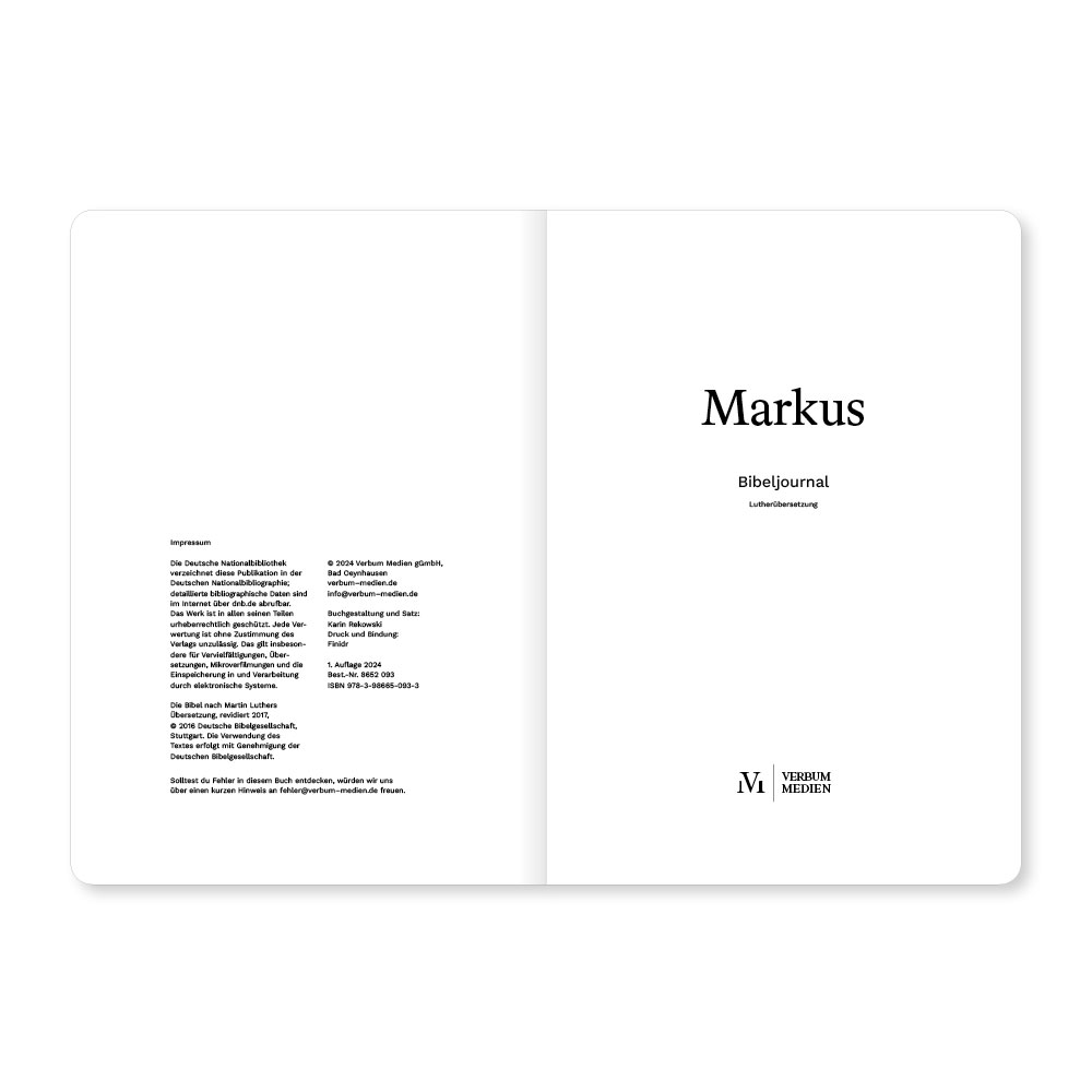 Markus - Bibeljournal