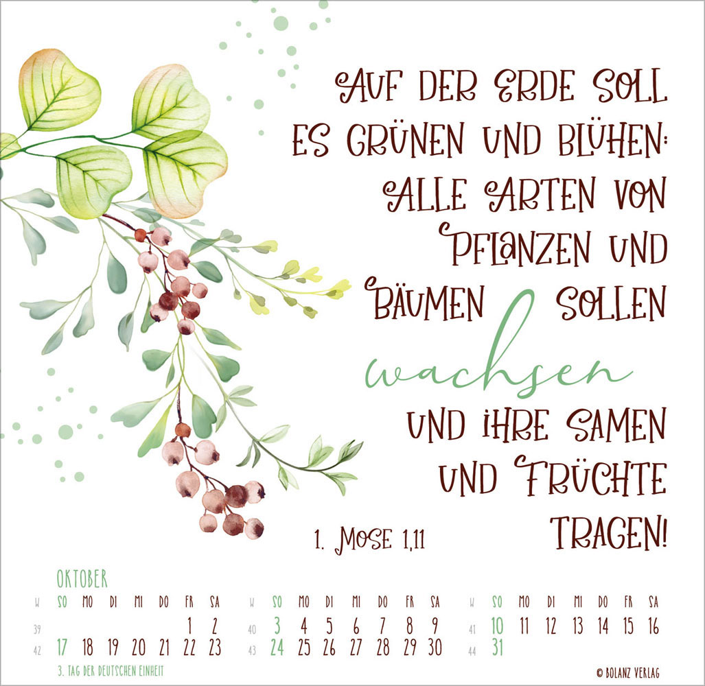 Getragen durch alle Zeiten 2027 - Tischkalender