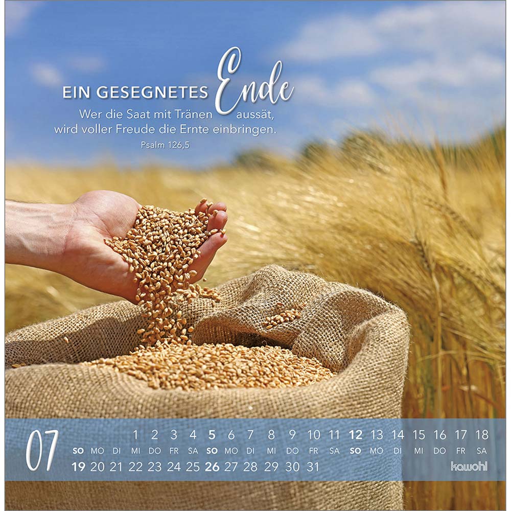 Die Liebe bleibt bestehn 2026 - Postkartenkalender