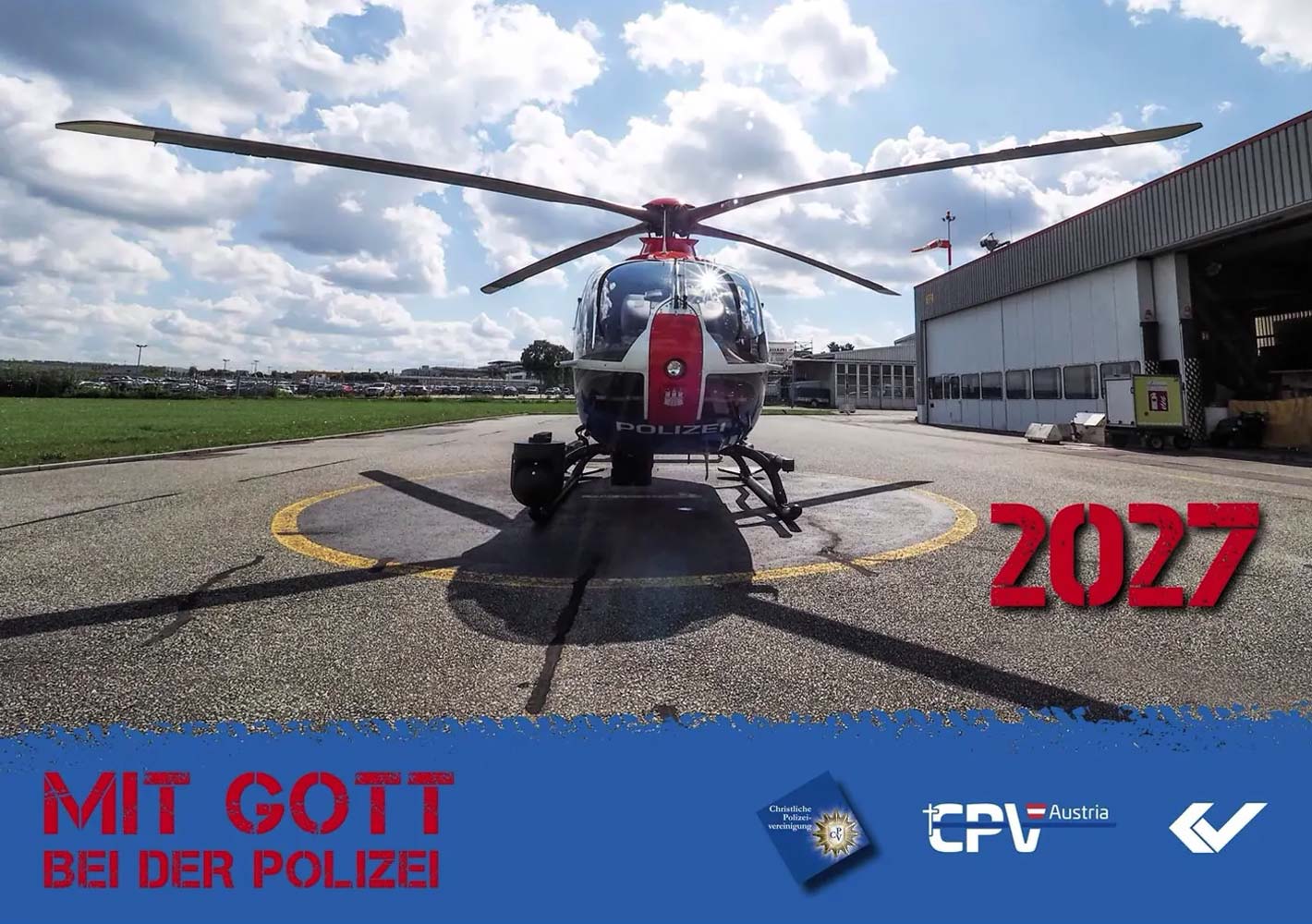 Mit Gott bei der Polizei 2027 - Wandkalender