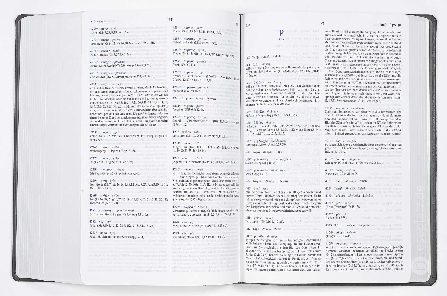 Elberfelder Studienbibel - Leder